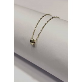 14 Ayar Altın Dorika Toplu Aynalı Zincir Kolye