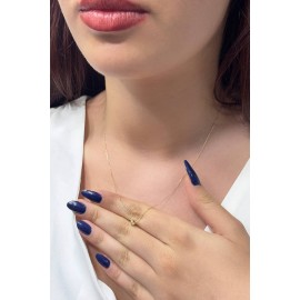 14 Ayar Altın Forse Zincir 4 mm Dorika Kolye