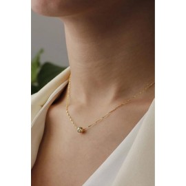  14 Ayar Altın Singapur Dorika Kolye