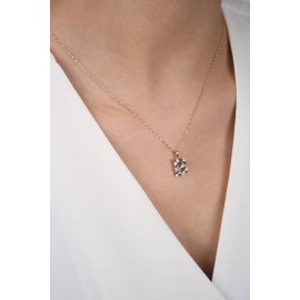 14 Ayar Altın B Harf Kalemli Kolye