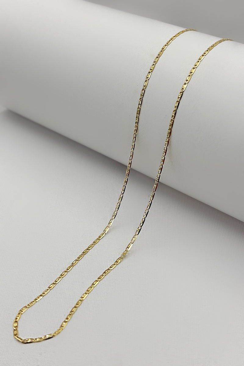 14 Ayar Altın Kalın Valentine Kolye