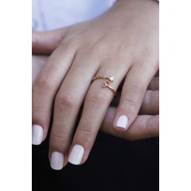 S  Harfli Altın Yüzük TD100