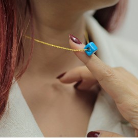 14 Ayar İnce Altın Burgu Halat Zincir Kolye 