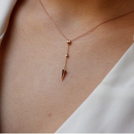 Pırlantalı Altın Kolye TD150