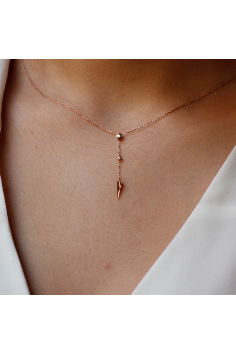 Pırlantalı Altın Kolye TD150