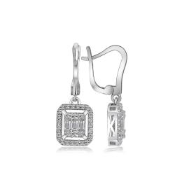 Baget PIrlanta Küpe 0,27 Karat TD380