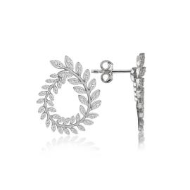 Pırlanta Fantezi Küpe 1,37 Karat Başak TD1290