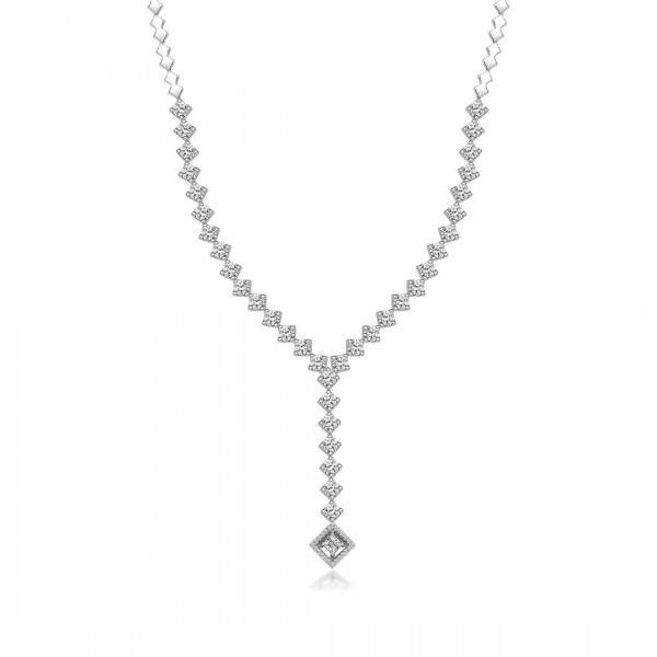 3,20 Karat Suyolu Pırlanta Gelin Seti Gerdanlık TD3050