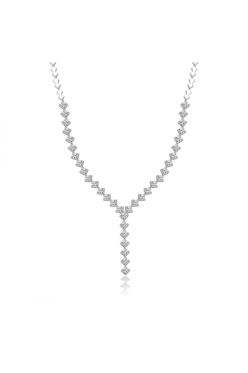 1,84 Karat Pırlanta Suyolu Gelin Seti Gerdanlık TD1770