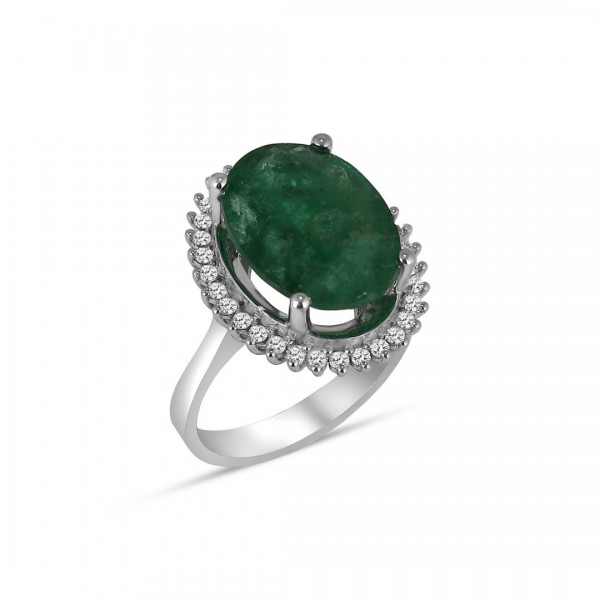 Pırlanta Zümrüt Yüzük kd1661