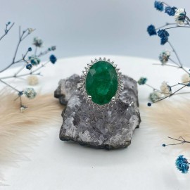 Pırlanta Zümrüt Yüzük kd1661