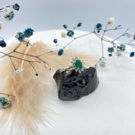 Pırlanta Zümrüt Yüzük kd235