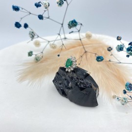 Pırlanta Zümrüt Yüzük kd235