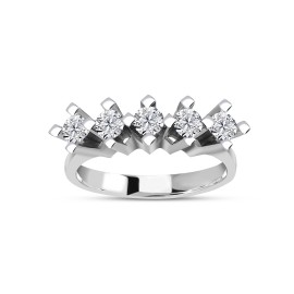 Pırlanta Beştaş Yüzük 0,40 Karat TD490