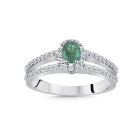 Pırlanta Zümrüt Yüzük kd610