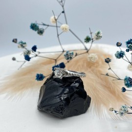 Pırlanta Tektaş Yüzük 0,75 Karat HRD Sertifikalı TD1320