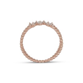 Günlük Minimal Pırlantalı Baget Yüzük  TD300