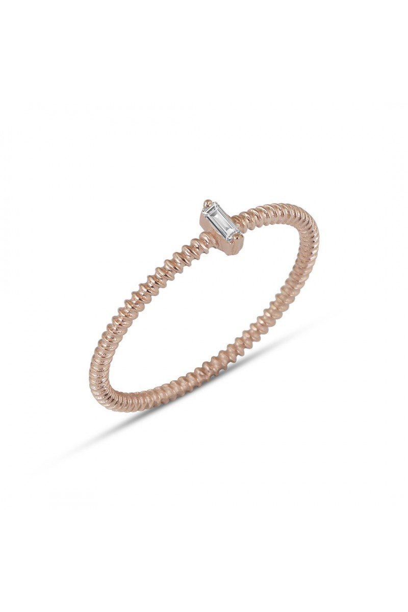 Pırlantalı Baget Yüzük kd85