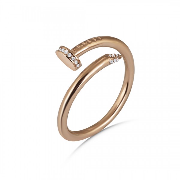 Pırlantalı Altın Yüzük (Pırlantalı Çivi) KD225