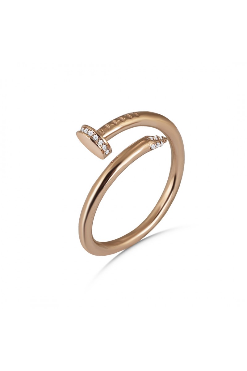 Pırlantalı Altın Yüzük (Pırlantalı Çivi) KD225