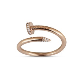 Pırlantalı Altın Yüzük (Pırlantalı Çivi) KD225