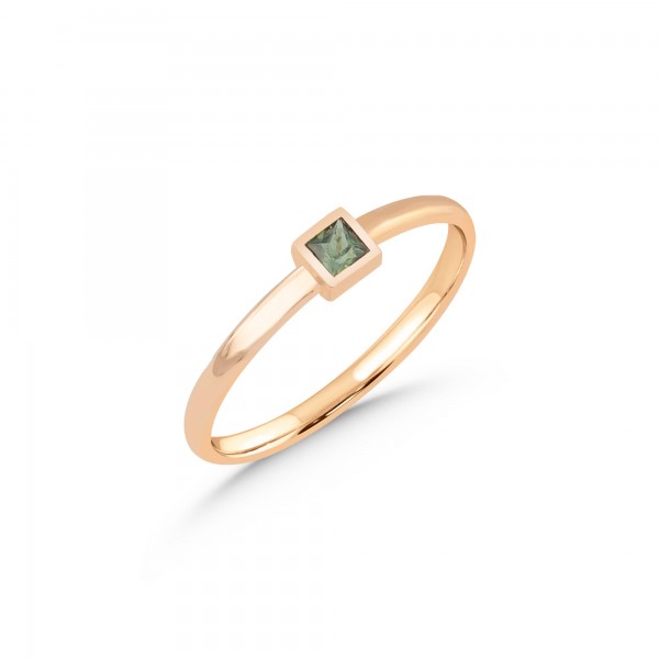 Günlük Minimal Safirli Yüzük  TD145