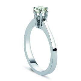 Pırlanta Tektaş Yüzük 0,40 Karat HRD Sertifikalı TD780