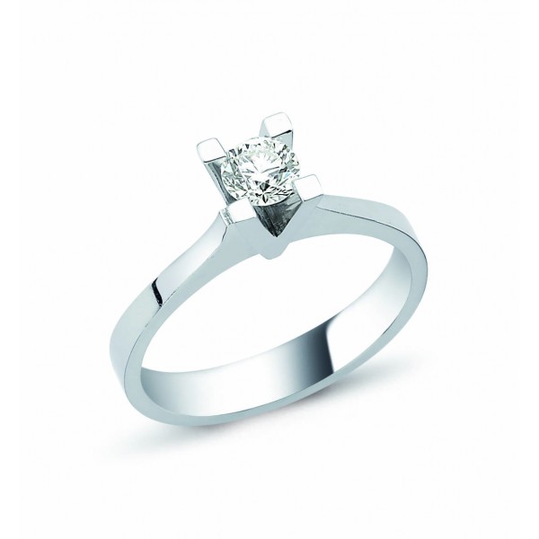 Pırlanta Tektaş Yüzük 0,30 Karat kd540