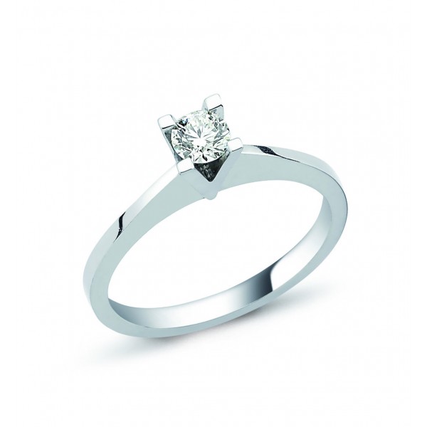 Pırlanta Tektaş Yüzük 0,25 Karat kd450