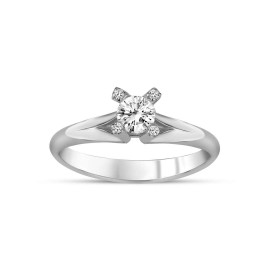 Pırlanta Tektaş Yüzük 0,25 Karat kd470