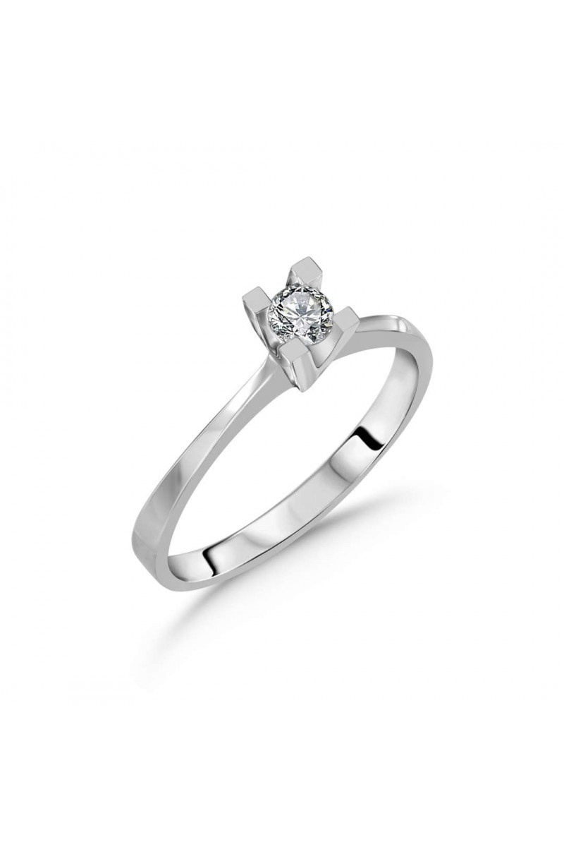 Pırlanta Tektaş Yüzük 0,20 Karat TD380