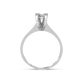 Pırlanta Tektaş Yüzük 0,10 Karat kd230