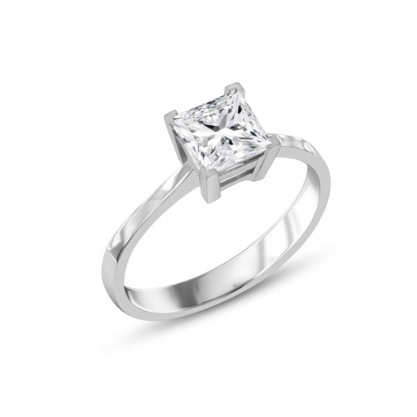 Pırlanta Tektaş Yüzük 1,00 Karat HRD Sertifikalı TD3450