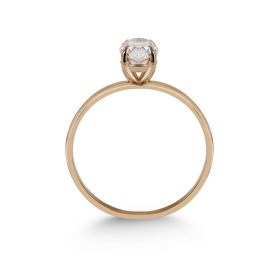 Pırlanta Tektaş Yüzük 1,00 Karat HRD Sertifikalı TD3200