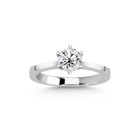 Pırlanta Tektaş Yüzük 0,60 Karat HRD Sertifikalı TD1380