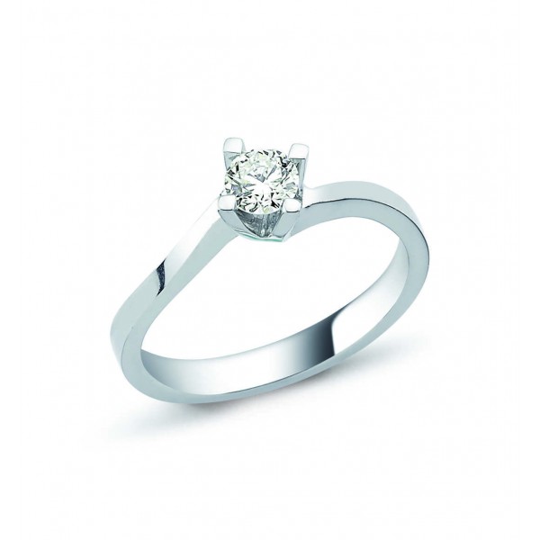 Pırlanta Tektaş Yüzük 0,30 Karat kd560