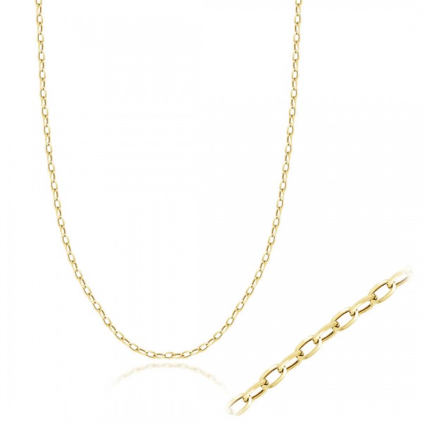 14 Ayar Altın Ataç Zincir Kolye