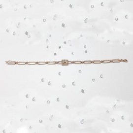 A harfli Pırlanta Bileklik 0,10 Karat TD950