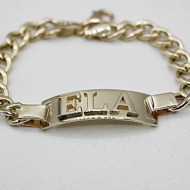 ELA İsimli Altın Bileklik TD380