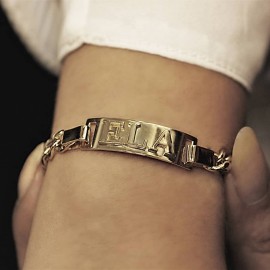 ELA İsimli Altın Bileklik TD380