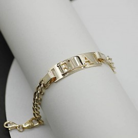 ELA İsimli Altın Bileklik TD380