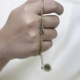 Göktuğ İsimli Altın Bileklik