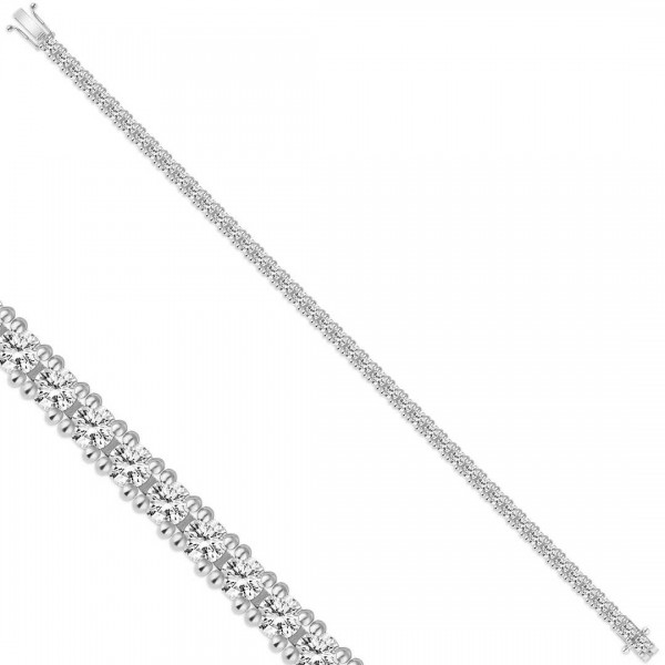 8,50 Karat Pırlanta Suyolu Bileklik TD8100