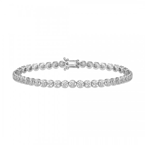 Pırlanta Suyolu Bileklik 3,10 Karat TD2780